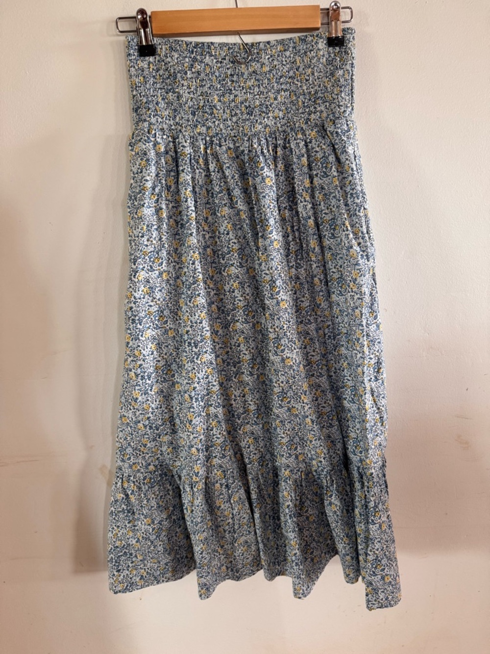 Universal Threads Women’s XS Cotton Midi Skirt Ditsy Floral Cottagecore